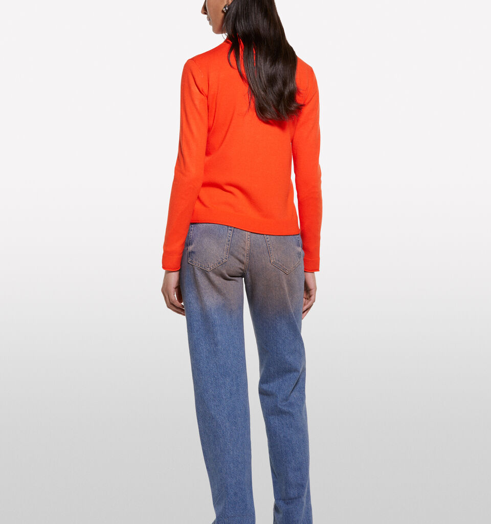 Cardigan regular fit in orange - cardigans für damen - Orange | Sisley image number 3